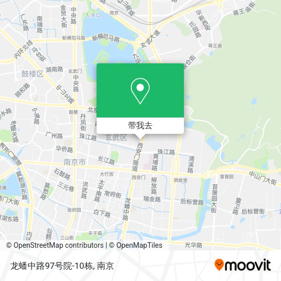 龙蟠中路97号院-10栋地图