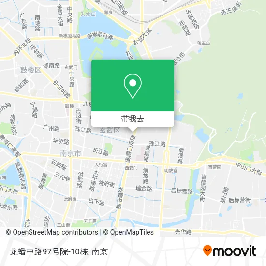 龙蟠中路97号院-10栋地图