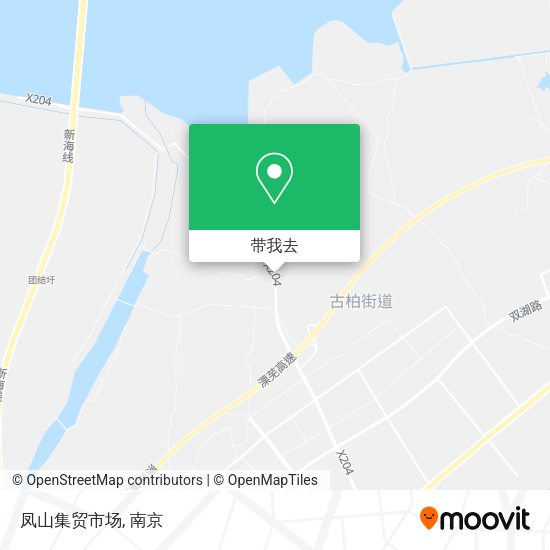 凤山集贸市场地图