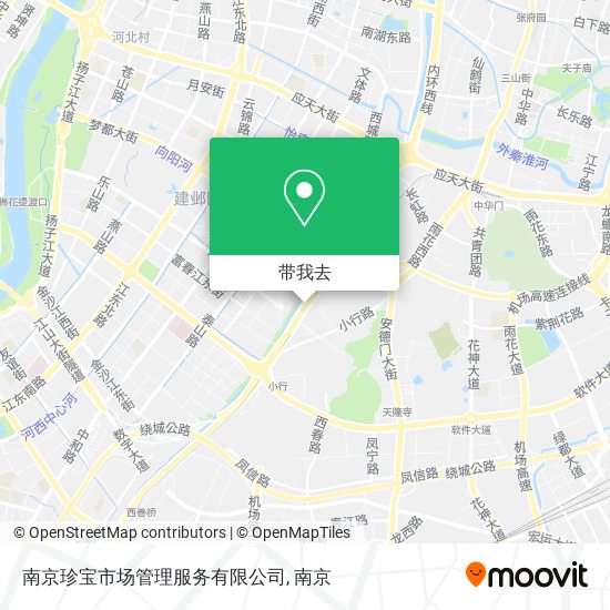 南京珍宝市场管理服务有限公司地图
