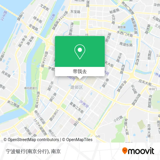宁波银行(南京分行)地图