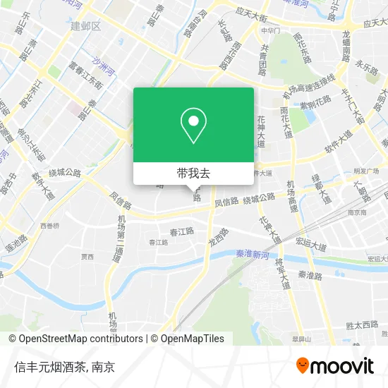 信丰元烟酒茶地图