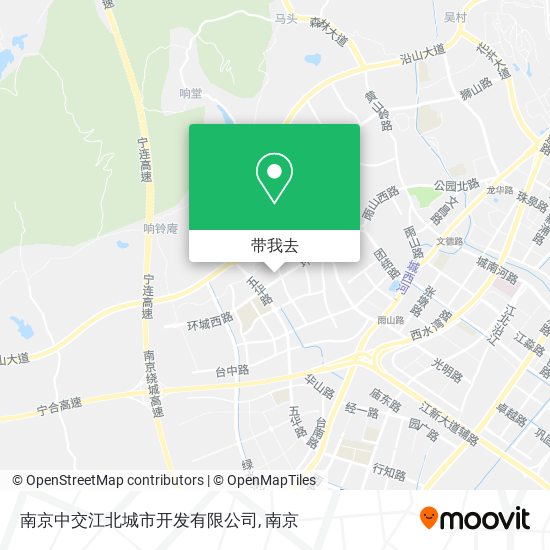 南京中交江北城市开发有限公司地图