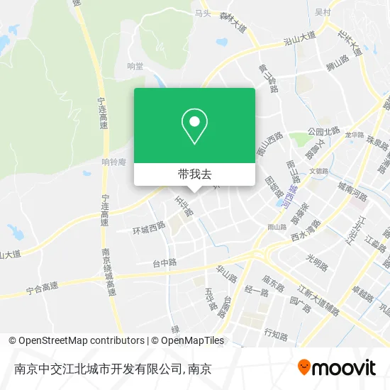南京中交江北城市开发有限公司地图