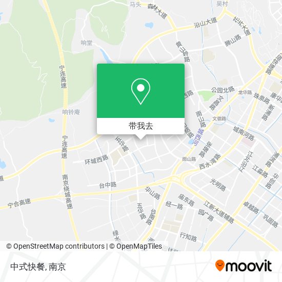 中式快餐地图