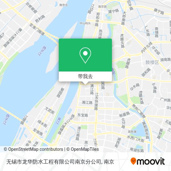 无锡市龙华防水工程有限公司南京分公司地图