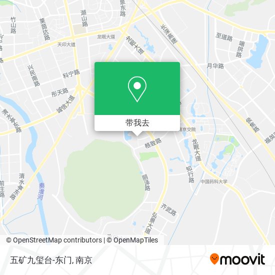 五矿九玺台-东门地图
