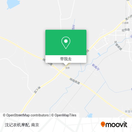 沈记农机摩配地图
