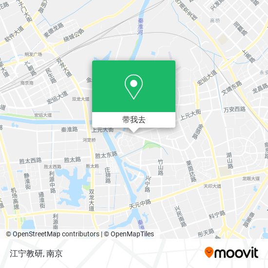 江宁教研地图