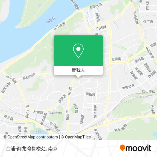金浦-御龙湾售楼处地图