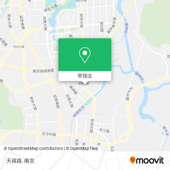 天禧路地图