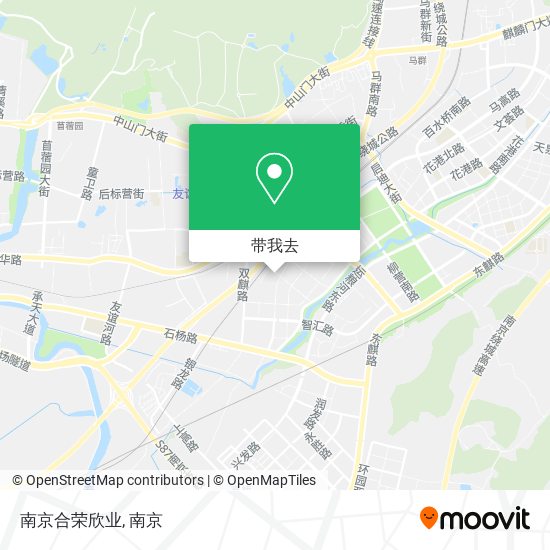 南京合荣欣业地图