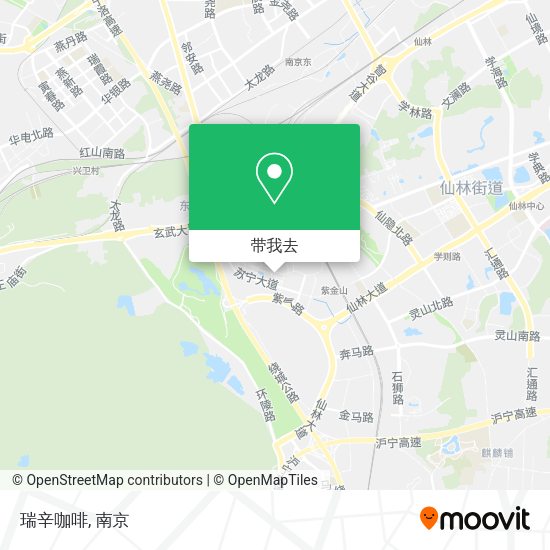 瑞辛咖啡地图