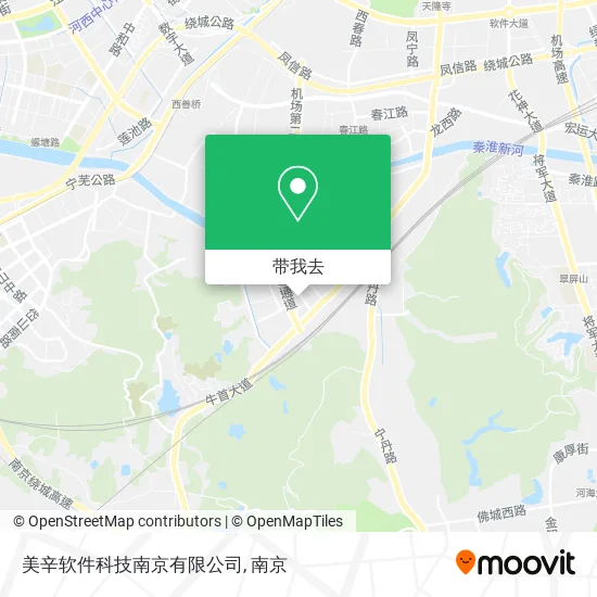 美辛软件科技南京有限公司地图