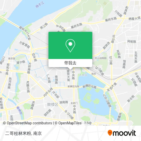 二哥桂林米粉地图