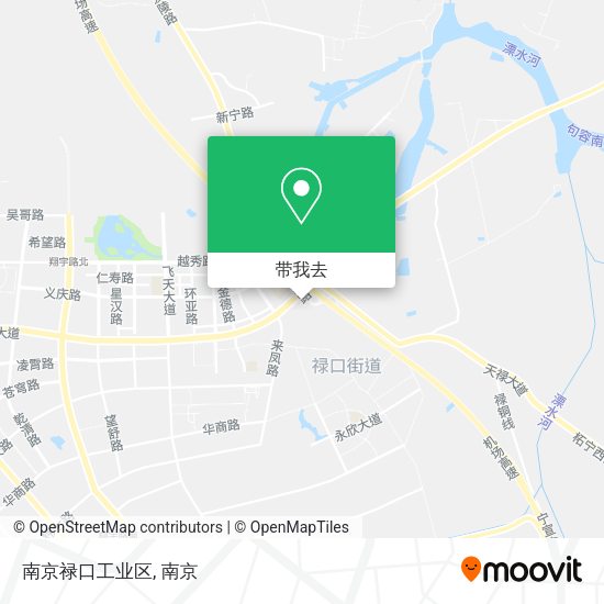 南京禄口工业区地图