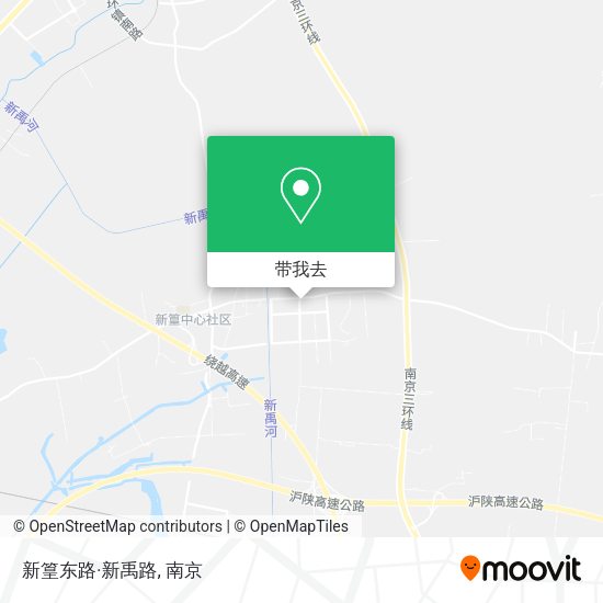 新篁东路·新禹路地图