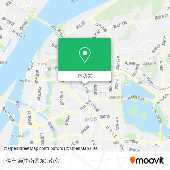 停车场(中南园东)地图