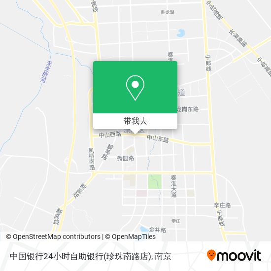 中国银行24小时自助银行(珍珠南路店)地图