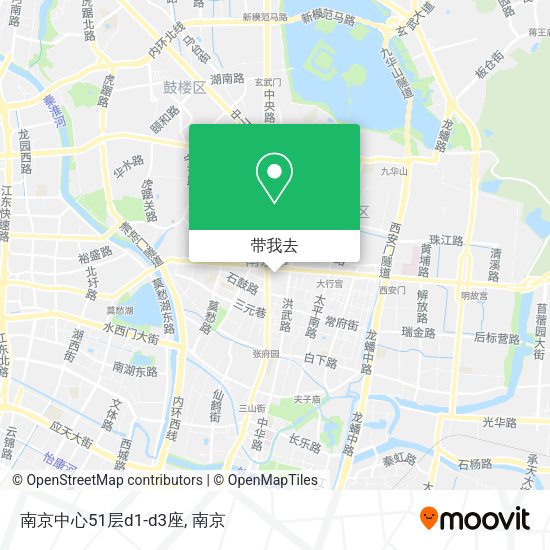 南京中心51层d1-d3座地图
