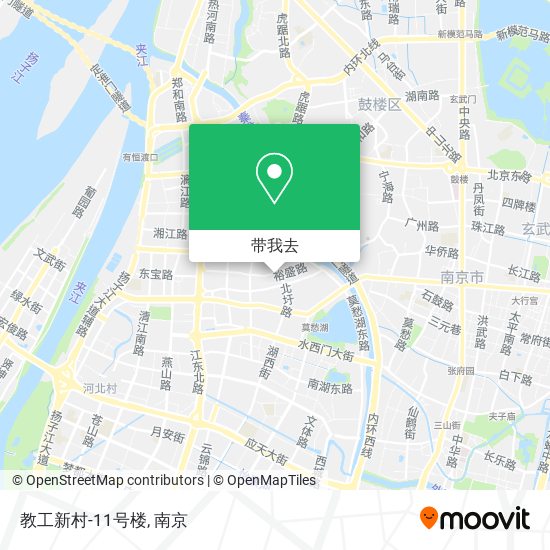 教工新村-11号楼地图