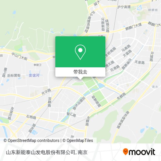 山东新能泰山发电股份有限公司地图