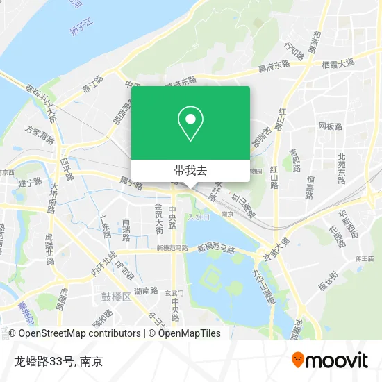 龙蟠路33号地图