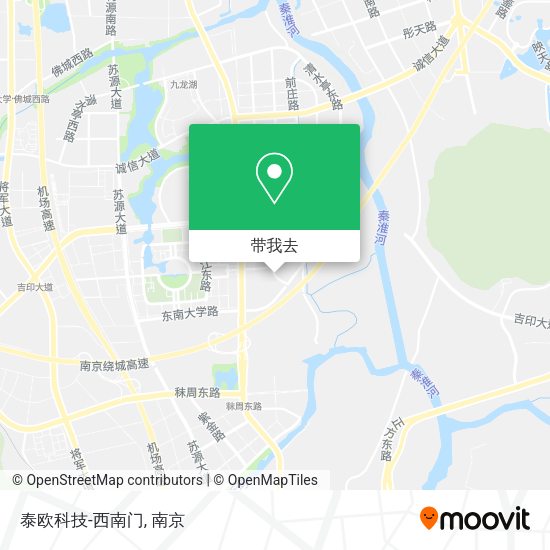 泰欧科技-西南门地图