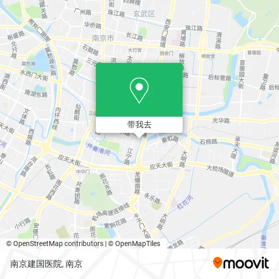南京建国医院地图