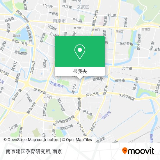 南京建国孕育研究所地图