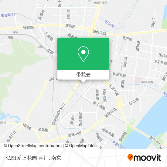 弘阳爱上花园-南门地图