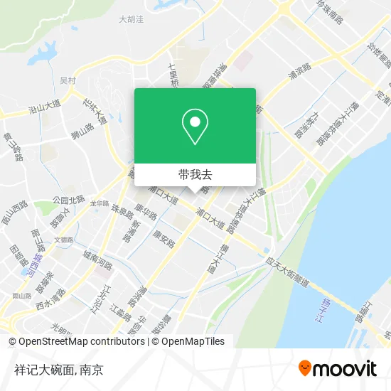祥记大碗面地图