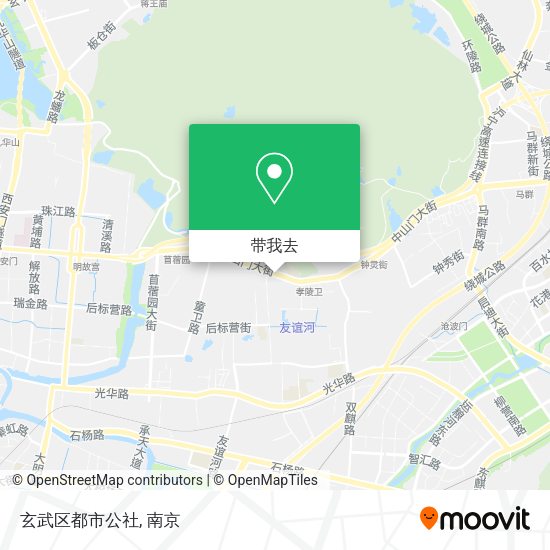 玄武区都市公社地图