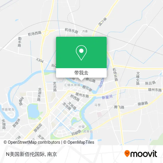 N美国新佰伦国际地图