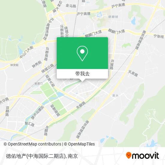 德佑地产(中海国际二期店)地图