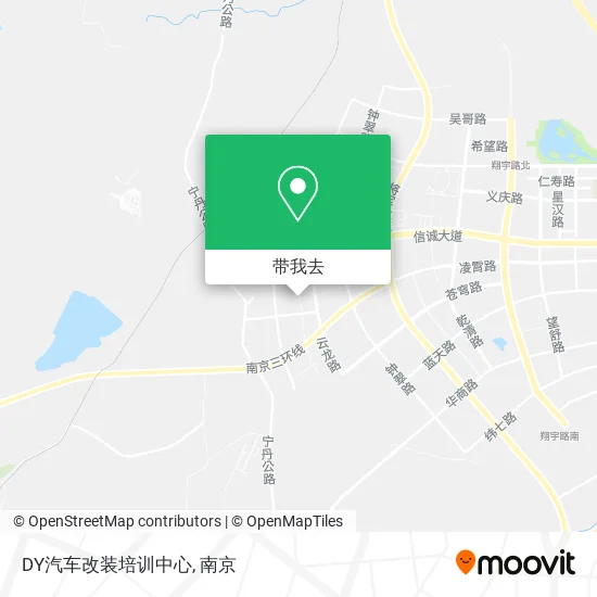 DY汽车改装培训中心地图