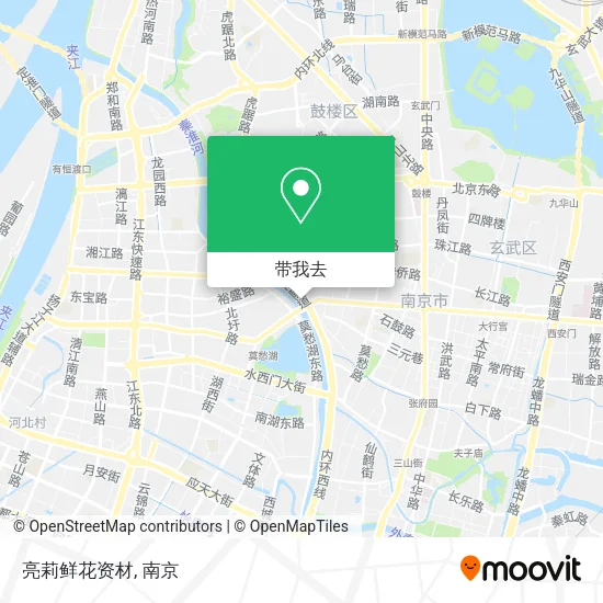 亮莉鲜花资材地图