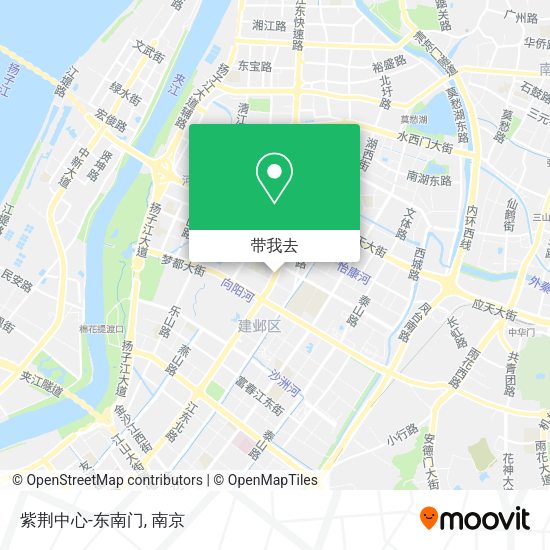 紫荆中心-东南门地图