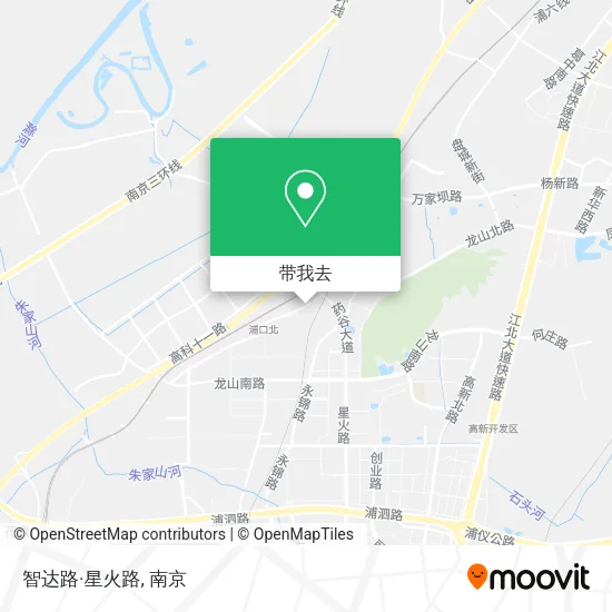 智达路·星火路地图