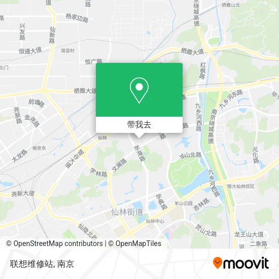 联想维修站地图
