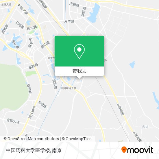 中国药科大学医学楼地图