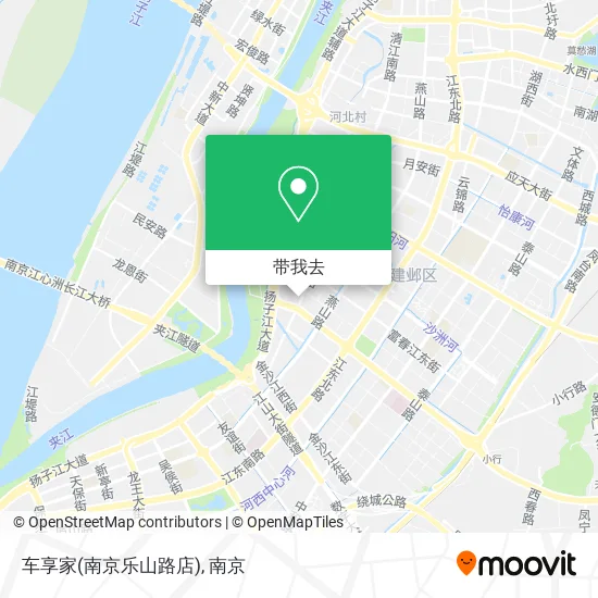 车享家(南京乐山路店)地图
