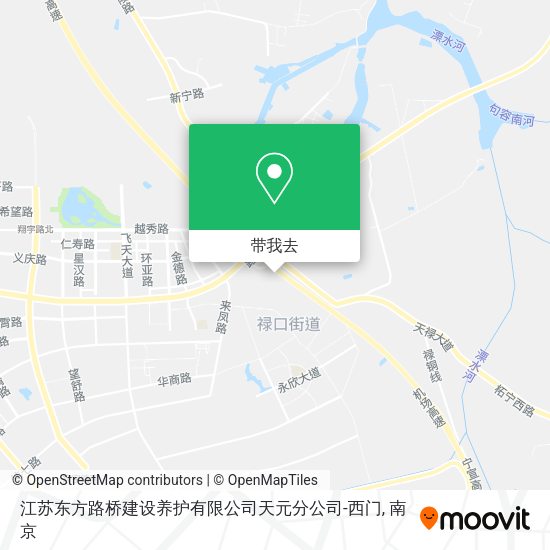 江苏东方路桥建设养护有限公司天元分公司-西门地图
