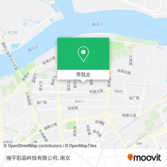 瀚宇彩晶科技有限公司地图