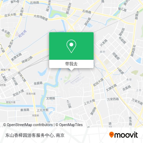 东山香樟园游客服务中心地图