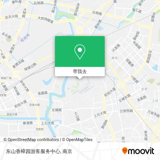 东山香樟园游客服务中心地图