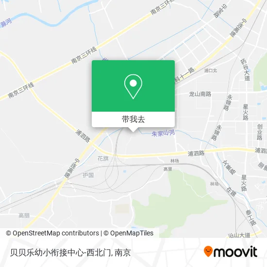 贝贝乐幼小衔接中心-西北门地图