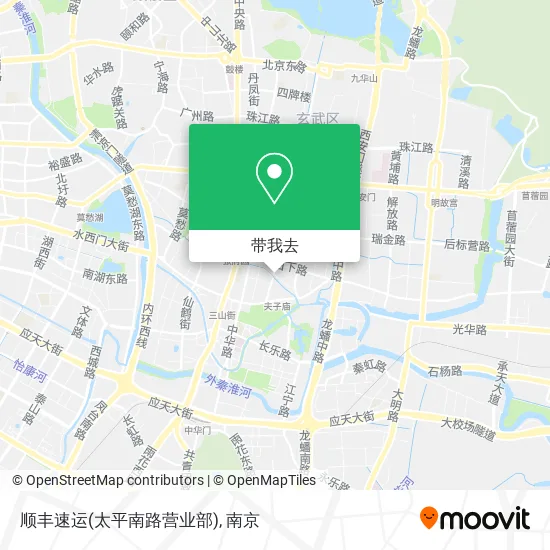 顺丰速运(太平南路营业部)地图