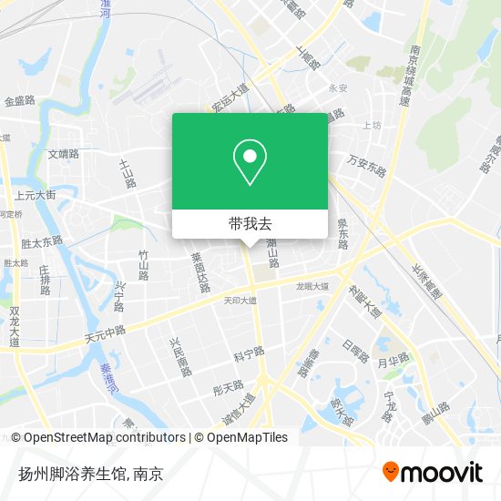 扬州脚浴养生馆地图