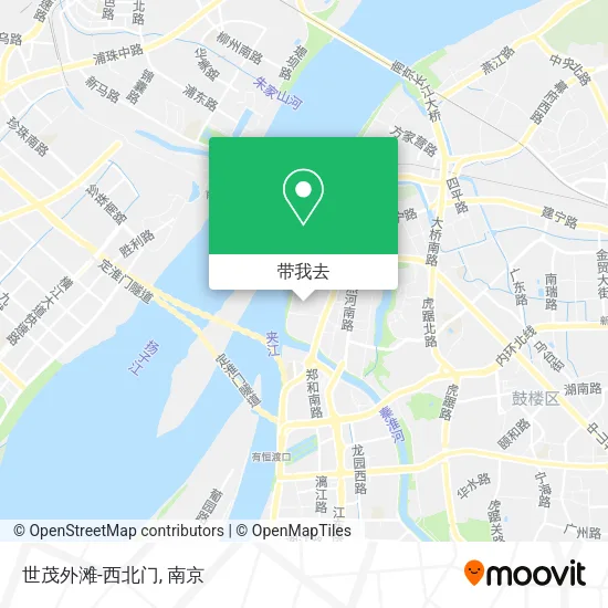 世茂外滩-西北门地图